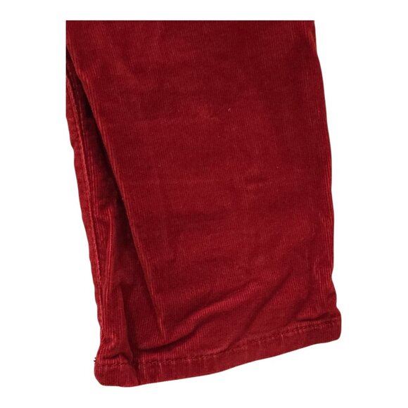 Women's Jessica Simpson Dark Red Forever Skinny Low Rise Corduroy Pants Size 30 - Picture 7 of 14